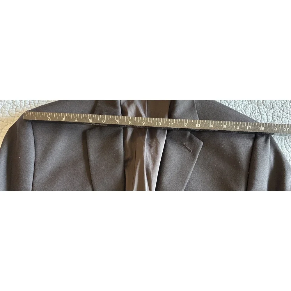 Lauren Ralph Lauren Navy Blazer Mens Sz 44R 2 Button Wool Sport Coat Jacket